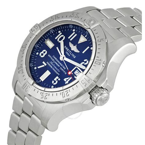 breitling avenger seawolf blue dial|Breitling Avenger seawolf bracelet.